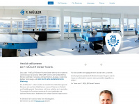 f-mueller-dentaltechnik.de Webseite Vorschau