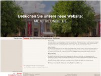 verein-museum-europaeischer-kulturen.de Webseite Vorschau