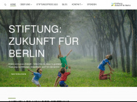 stiftung-zukunft-berlin.de Webseite Vorschau