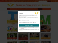camphill.ie Webseite Vorschau