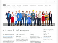 arbeitszeugnis-service.de Webseite Vorschau