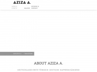 aziza-a.de Webseite Vorschau