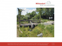 gartenbau-mittendorf.de Webseite Vorschau