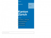 laerm.zh.ch Webseite Vorschau