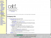 catt.se Webseite Vorschau