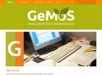 gemos-management.de Webseite Vorschau