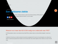 pxe.nl Webseite Vorschau