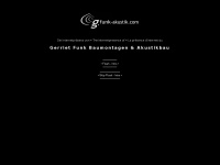 gfunk-akustik.com Webseite Vorschau