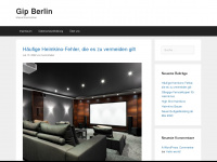 gip-berlin.de Webseite Vorschau