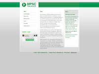 mpsc.de Webseite Vorschau