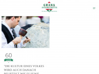 grana-steinmetzhuette.de Webseite Vorschau