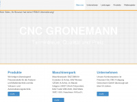 gronemann-cnc.de Webseite Vorschau