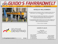 guidos-fahrradwelt.de Webseite Vorschau