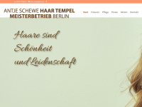 haar-tempel.de Webseite Vorschau