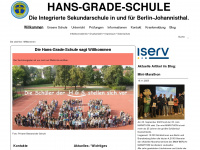 hans-grade-schule.de Webseite Vorschau