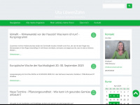 uta-loewenzahn.de Webseite Vorschau