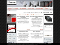 hascon.com Webseite Vorschau