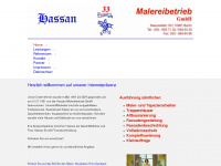 hassan-malerei.de Webseite Vorschau