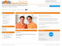 hausarzt-marchand.de Webseite Vorschau