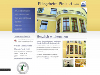 haus-pinecki.de Webseite Vorschau