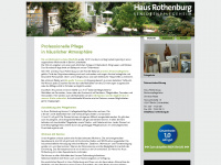 haus-rothenburg.de Webseite Vorschau