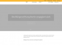 buergerstiftung-berlin.de Webseite Vorschau