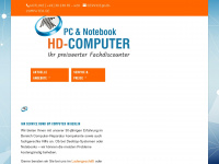 hd-computer.de Webseite Vorschau