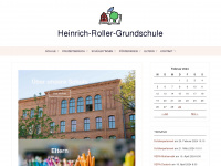 heinrich-roller-grundschule.de Webseite Vorschau