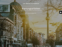 leo-baeck-foundation.org Webseite Vorschau