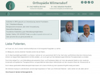 orthopaedie-wilmersdorf.de Webseite Vorschau
