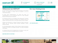 herfurt.de Webseite Vorschau