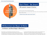 beyer-und-mueller.de Webseite Vorschau
