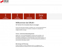drum-systeme.de Webseite Vorschau