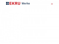bekru-werke.de Webseite Vorschau