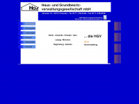 hgv-hausverwaltung.de Webseite Vorschau