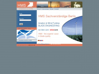 hms-technologie.de Webseite Vorschau