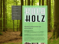 kula-holz.de Webseite Vorschau