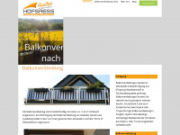 balkonverkleidung.net Webseite Vorschau