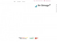 simago.eu Webseite Vorschau