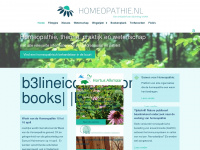 homeopathie.nl Webseite Vorschau