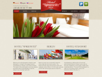 hotel-spreewitz.de Webseite Vorschau