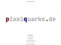 pixelquarks.de Webseite Vorschau