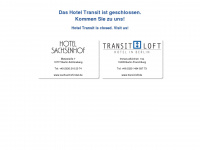 hotel-transit.de Webseite Vorschau