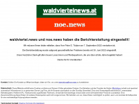 waldviertelnews.at Webseite Vorschau