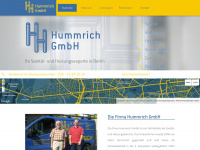 hummrich.de Webseite Vorschau