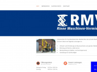 rmv-rinne.de Webseite Vorschau