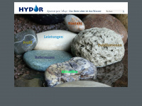 hydor.de Webseite Vorschau