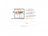 hygroair.de Webseite Vorschau