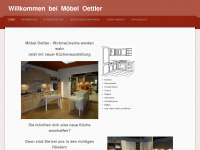 moebel-oettler.de Webseite Vorschau