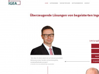 igea-berlin.com Webseite Vorschau